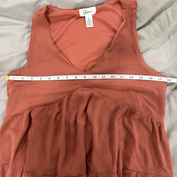 JAPNA burnt orange dress size‎ Large - Picture 4 of 5